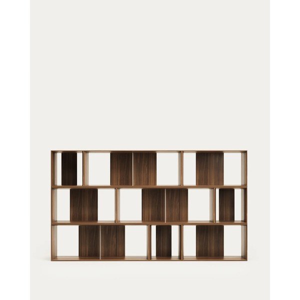 Modulárny policový systém v dekore duba v prírodnej farbe 9 ks 202x114 cm Litto – Kave Home-image-3
