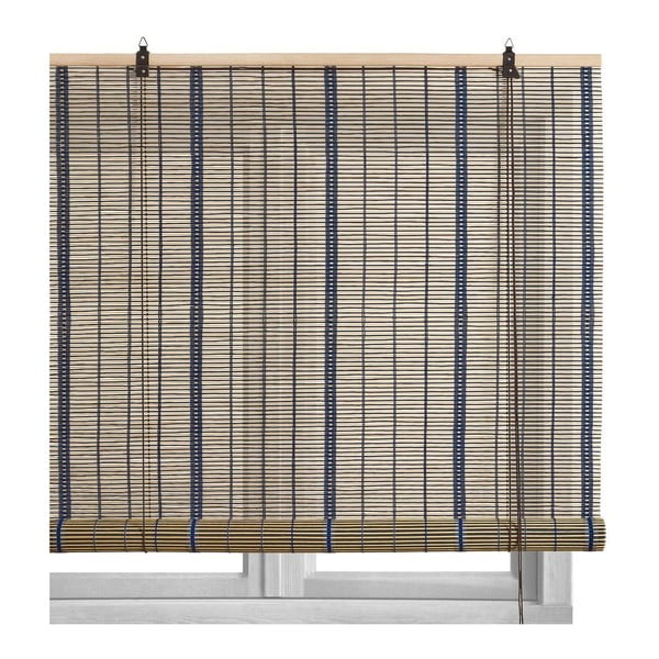 Modro-hnedá bambusová roleta 120x180 cm Natural Life - Casa Selección