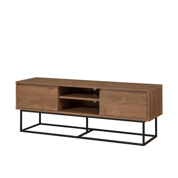 TV stolík v dekore orecha v prírodnej farbe 140x50 cm Rodez – Kalune Design