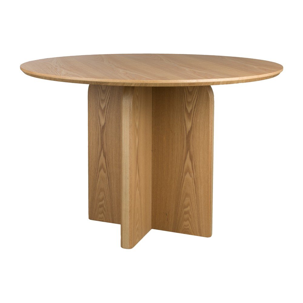 E-shop Okrúhly jedálenský stôl v dekore duba ø 120 cm Laurent – White Label