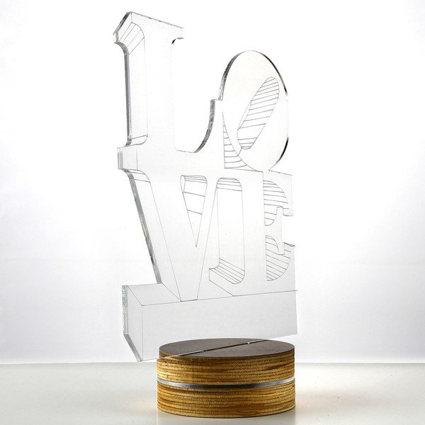 3D stolová lampa Love-image-1