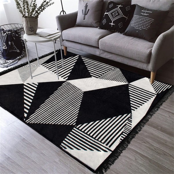 Obojstranný prateľný koberec Kate Louise Doube Sided Rug Pyramid, 80 × 150 cm-image-3