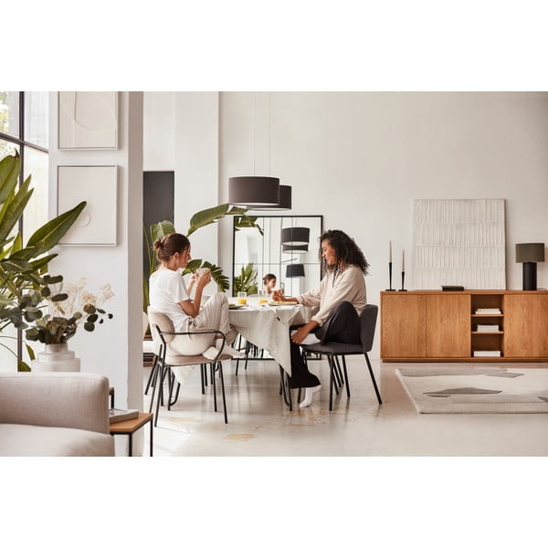 Svetlohnedá jedálenská stolička Auxtina – Kave Home-image-1