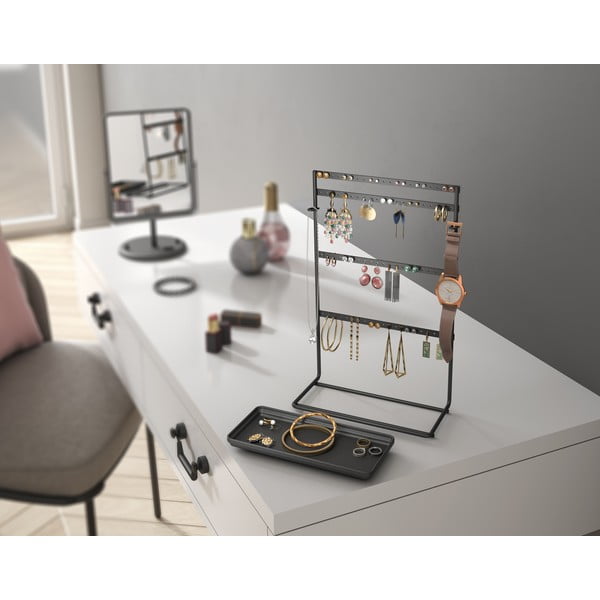 Čierny organizér na šperky Metaltex My Pendants-image-3