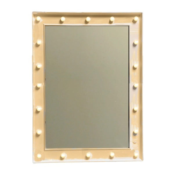Zrkadlo v ráme v zlatej farbe Maiko Oro, 60 x 80 cm
