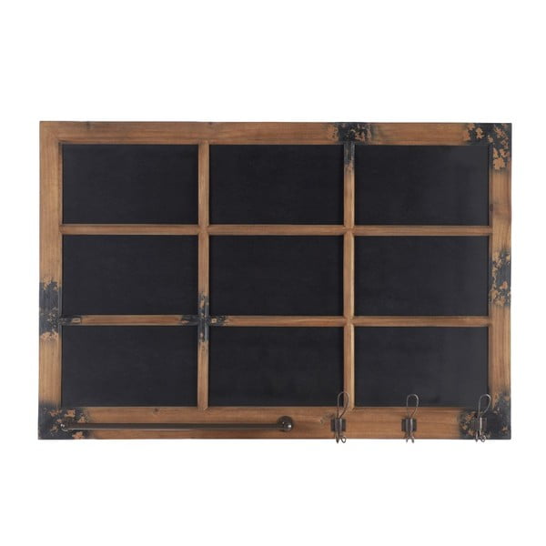 Vešiak s tabuľou Blackboard, 115x78 cm