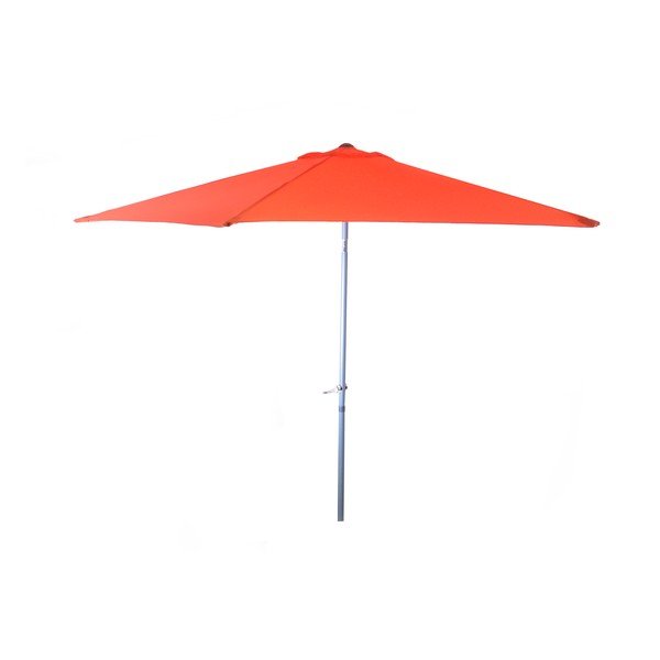 Oranžový slnečník ø 300 cm - Rojaplast