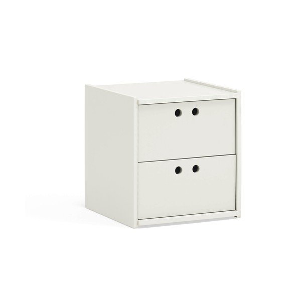 Krémovobiely nočný stolík Wally – Teulat-image-3