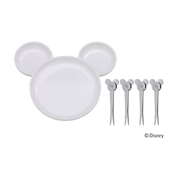 5-dielny detský jedálenský set WMF Cromargan® Mickey Mouse