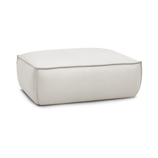 Béžová podnožka z imitácie kože Boheme – Bobochic Paris-image-4