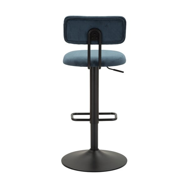 Barová stolička s nastaviteľnou výškou v petrolejovej farbe/čierna (výška sedadla 61 cm) Tina – Mauro Ferretti-image-4