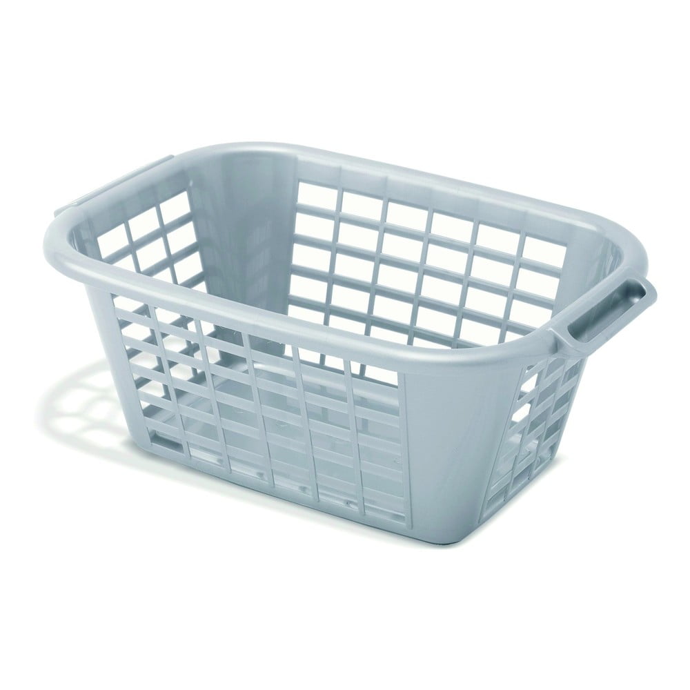 Sivý kôš na bielizeň Addis Rect Laundry Basket, 40 l