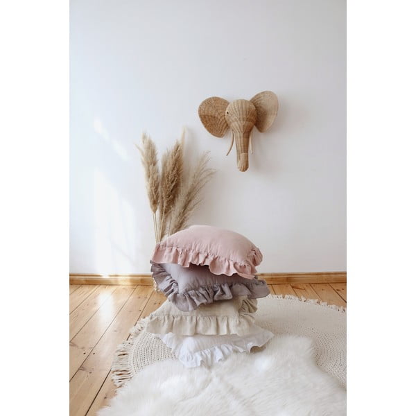 Detská obliečka na vankúš White Frill - Moi Mili-image-4