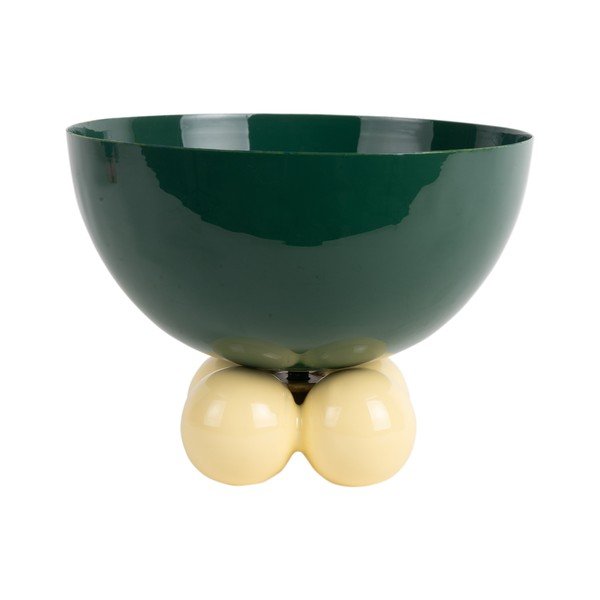Zelená železná misa ø 26 cm Double Funky – PT LIVING-image-2