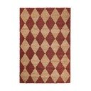 Ručne tkaný behúň s prímesou juty v terakotovej farbe 60x230 cm Effie Diamond – Flair Rugs