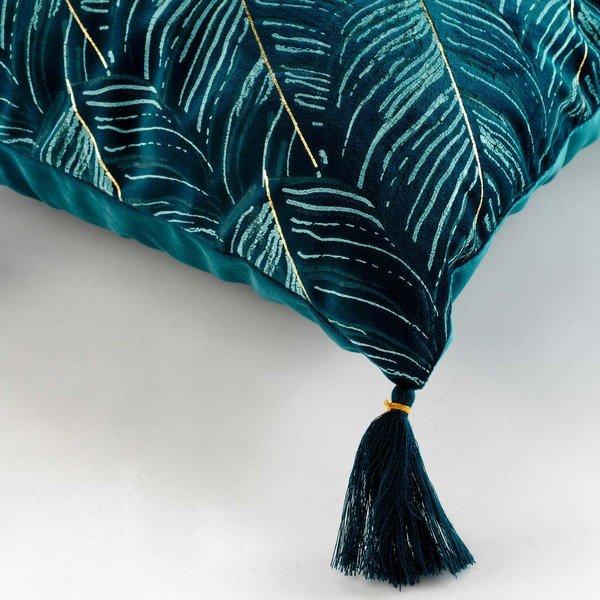 Zamatový dekoračný vankúš 40x40 cm Palmina – douceur d'intérieur-image-2