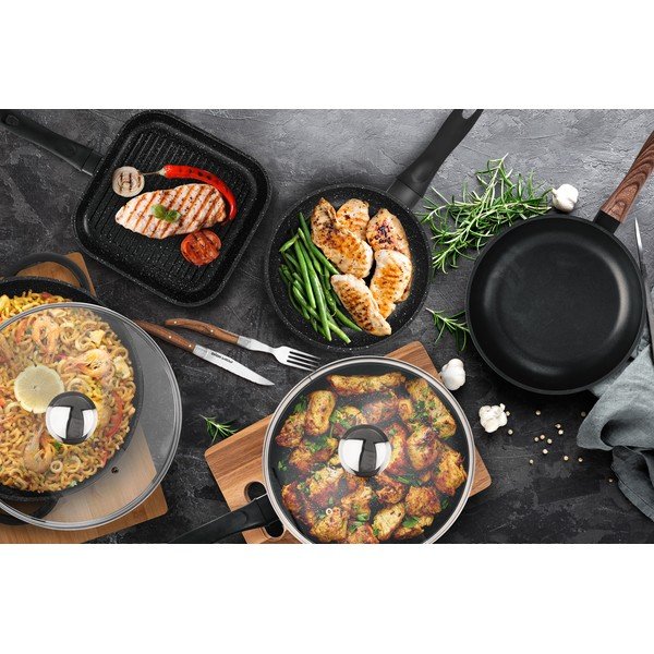 Panvica s nepriľnavým povrchom Pfluon Granit Orion Grande, ⌀ 24 cm-image-1