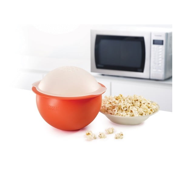 Červená misa na prípravu pukancov Joseph Joseph M-Cuisine Popcorn Maker-image-1