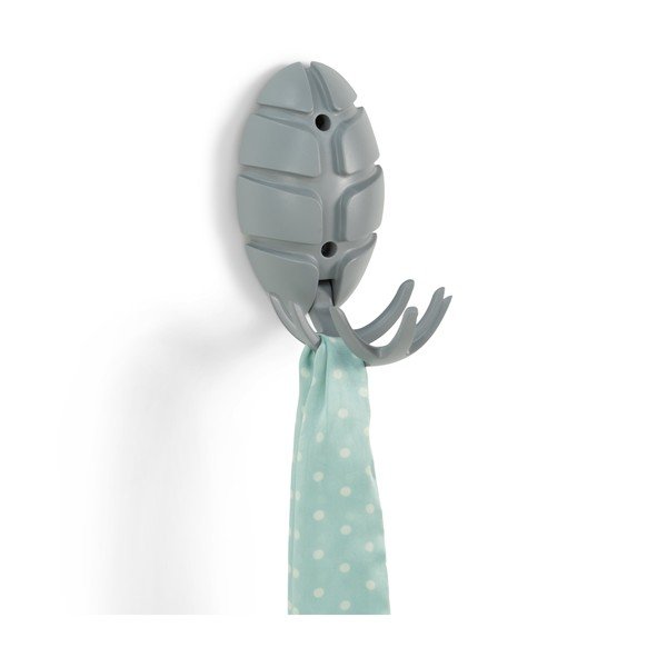Sivý nástenný háčik Bug – Spinder Design-image-2