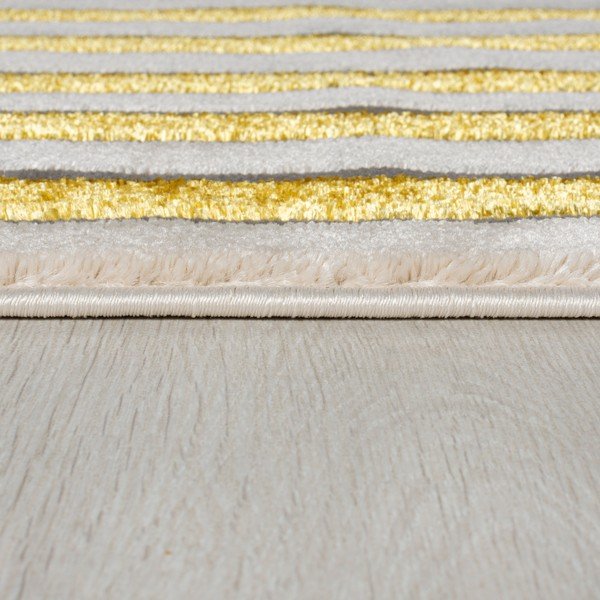Koberec v zlatej farbe 170x116 cm Eris Gatsby - Flair Rugs-image-1
