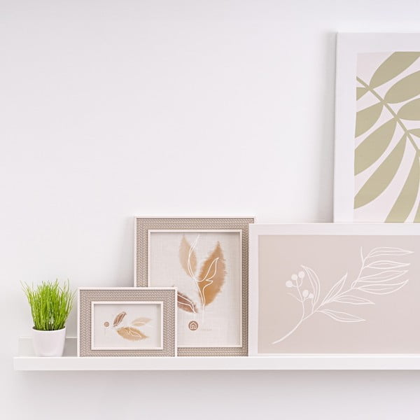 Biela polica na obrázky 100 cm – Casa Selección-image-1