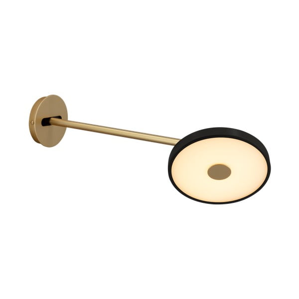 Čierne LED nástenné svietidlo so stmievačom ø 15 cm Asteria Wall Long – UMAGE-image-1