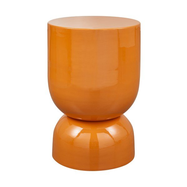 Kovový okrúhly odkladací stolík ø 32 cm Hekla – WOOOD