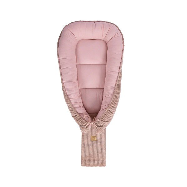 Ružové hniezdočko pre bábätko 55x83 cm – Meowbaby-image-2