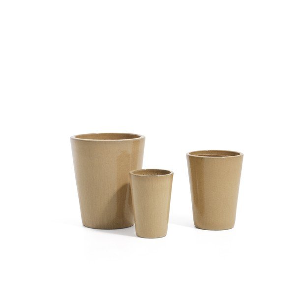 Keramické kvetináče v súprave 3 ks ø 47 cm Rotja – Kave Home