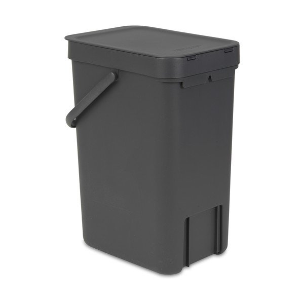 Kôš Sort & Go 12 l, sivý-image-2