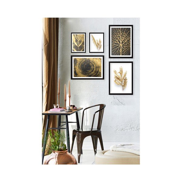 Obrazy v súprave 5 ks 60x20 cm Nature – Vavien Artwork-image-1