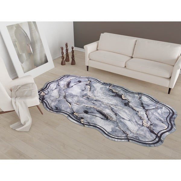 Sivý koberec 100x60 cm - Vitaus-image-1