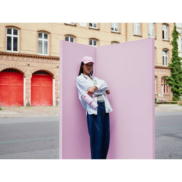 Ružová termoska so slamkou z nehrdzavejúcej ocele 1,18 l Quencher H2.0 FlowState Tumbler Cherry Blossom – Stanley-image-2