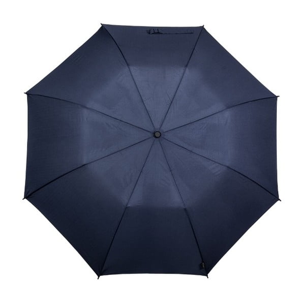 Modrý skladací vetruodolný dáždnik Ambiance Minimalistic, ⌀ 123 cm