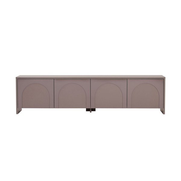 Taupe TV stolík 180x45x32 cm Aurelia – Kalune Design-image-4