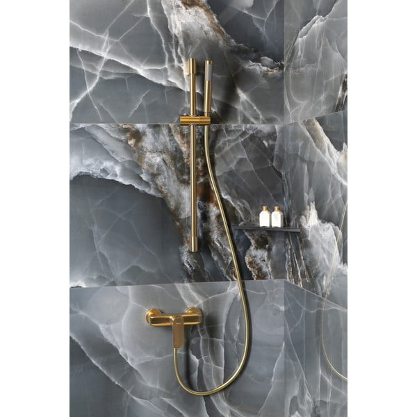 Nástenná sprchová batéria v zlatej farbe (1 výstup) Spy – Sapho-image-3