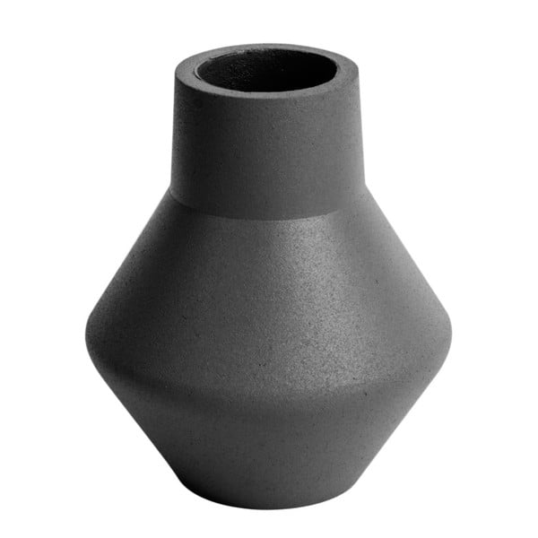 Čierna váza PT LIVING Nimble Angled, ⌀ 9 cm