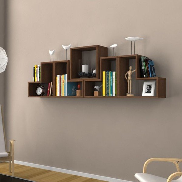 Polica Elitra Walnut-image-1