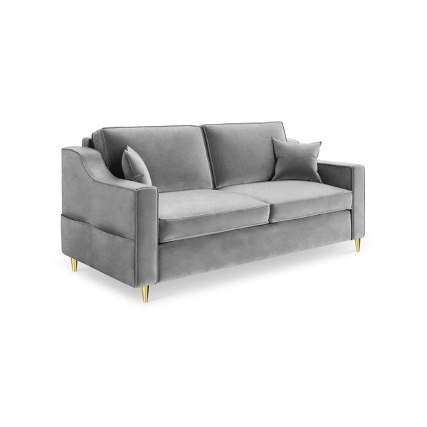 Sivá dvojmiestna pohovka Mazzini Sofas Marigold