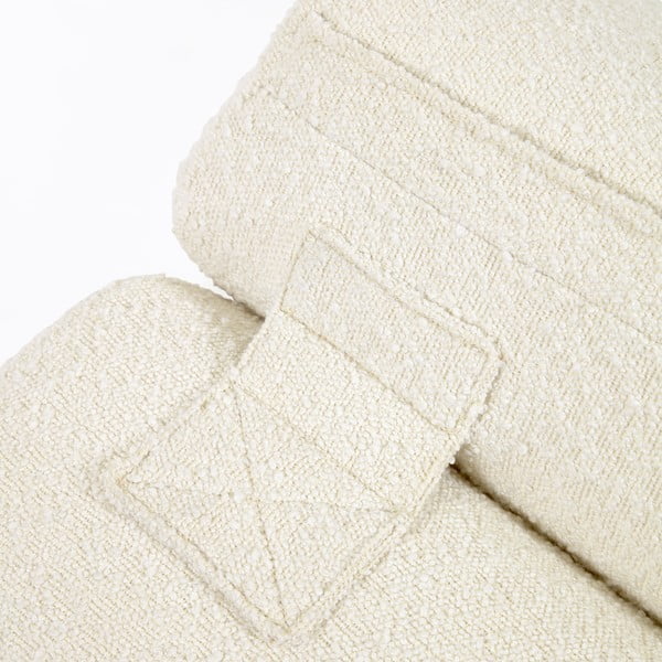 Krémovobiele kreslo Kave Home Club-image-1