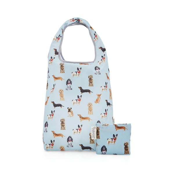 Nákupná taška Cooksmart® Curious Dogs, 25,5 x 46 cm