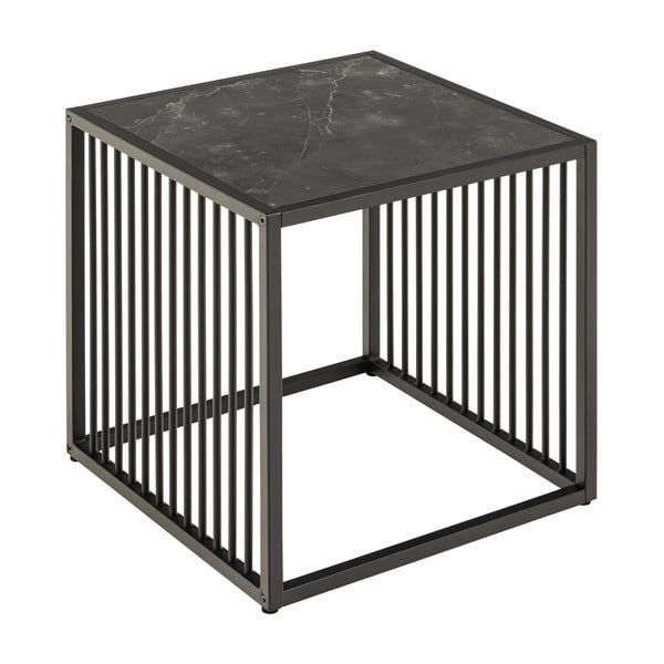 Odkladací stolík v dekore kameňa 40x40 cm Strington – Actona-image-2