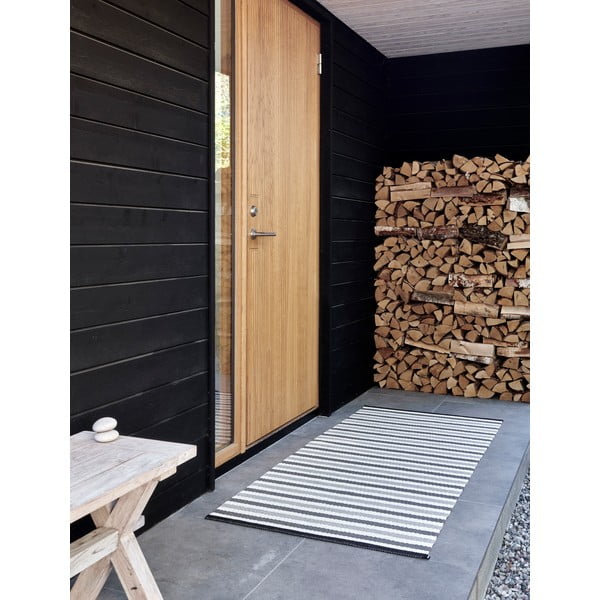 Sivo-béžový vnútorný a vonkajší behúň 85x200 cm Teo Warm Grey – Pappelina-image-2