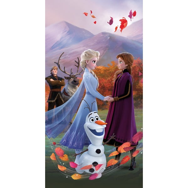 Bavlnená detská osuška 70x140 cm Frozen "Wind" – Jerry Fabrics