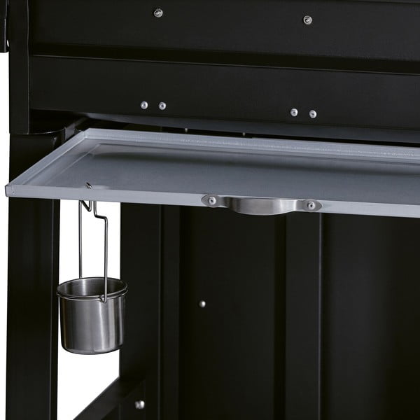 Čierny oceľový vonkajší gril ENDERS Boston 3K Turbo-image-4