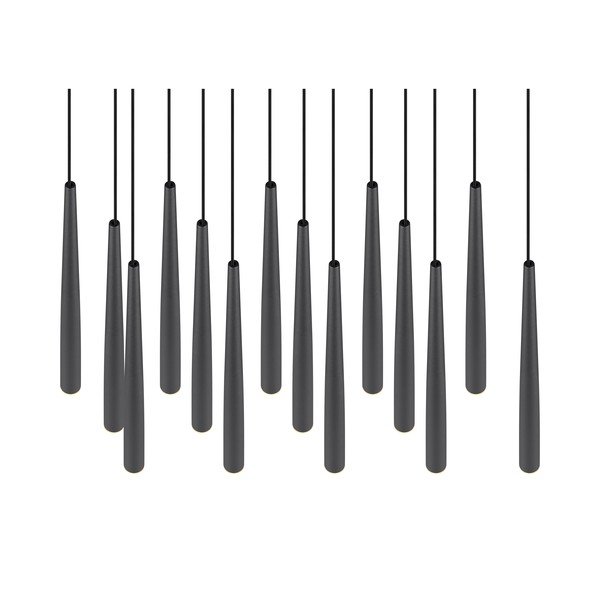 Čierne LED závesné svietidlo Cala – Trio Select-image-1