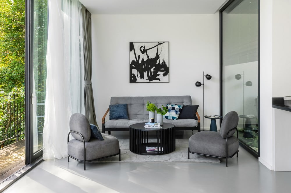 Inšpirácia: Obývacia izba, Škandinávsky štýl