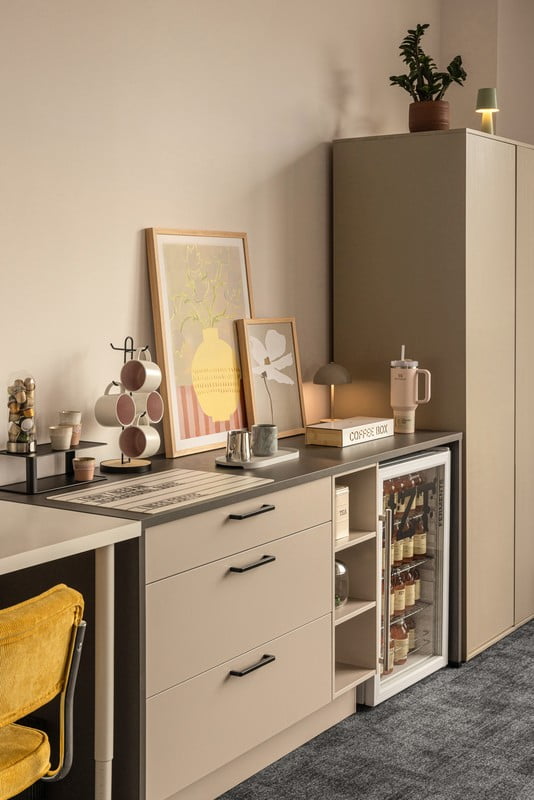 Inšpirácia: Kuchyňa a jedáleň, Pracovňa