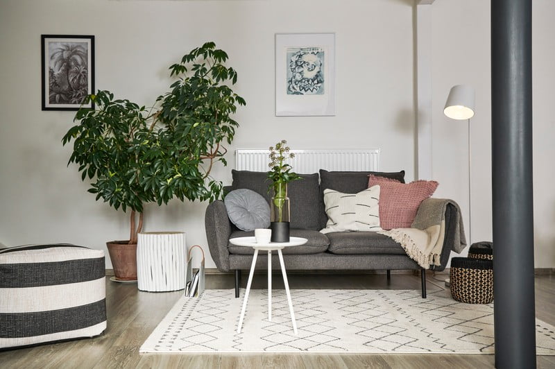 Inšpirácia: Obývacia izba, Škandinávsky štýl