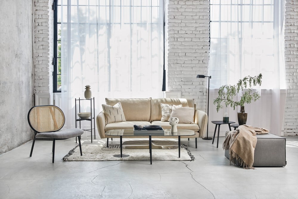 Inšpirácia: Obývacia izba, Škandinávsky štýl